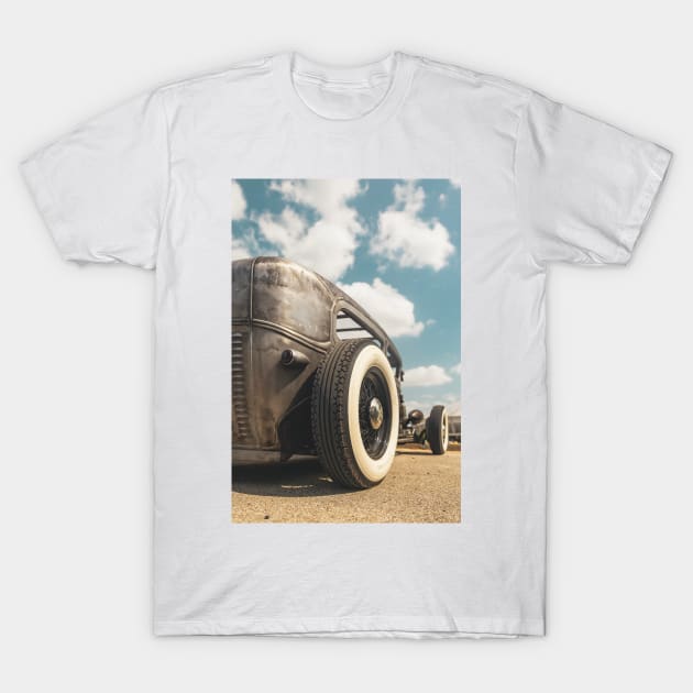 Ford Model A Ratrod detail T-Shirt by mal_photography